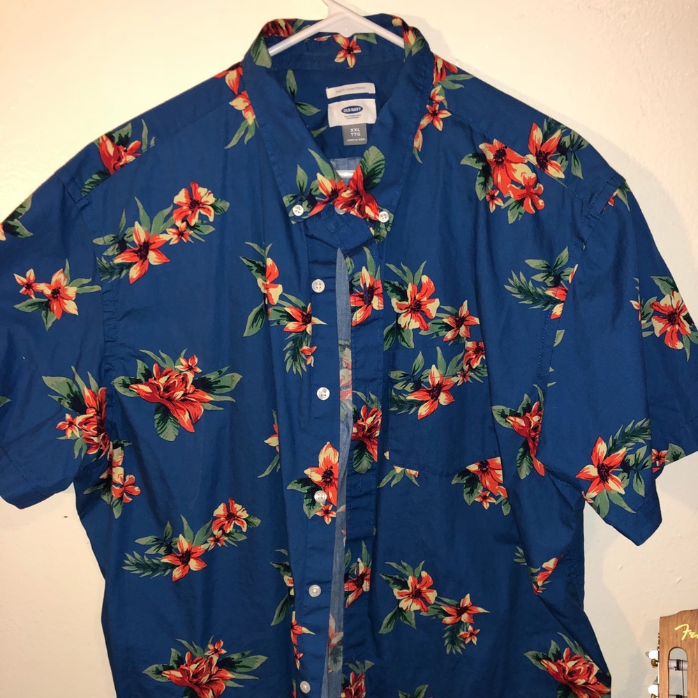 Tropical Button Down